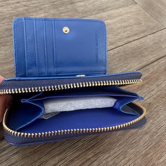 Badgley Mischka Electric Blue and Black  Purse/ Wallet  2x $40 - Picture 6 of 10